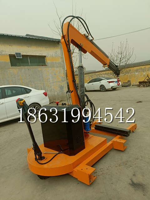 九原区自卸车厢随车吊 自制轮式四不像起重机 四驱平板吊 5吨 贵盛